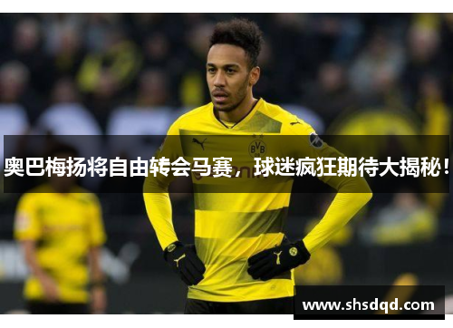 奥巴梅扬将自由转会马赛,球迷疯狂期待大揭秘!